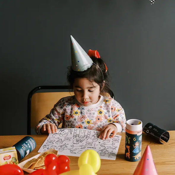 HeyDoodle Reusable Silicone Mini Mat - Sugar & Spice