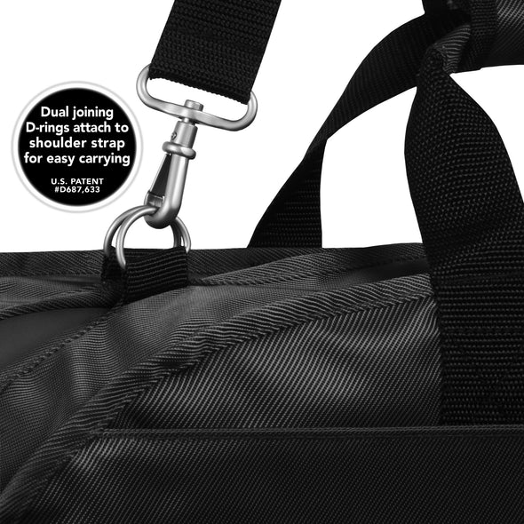Premium Travel 42" Garment Bag with shoulder strap - Grey