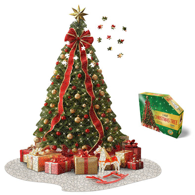 I am Christmas Tree 1000-piece Shaped Puzzle