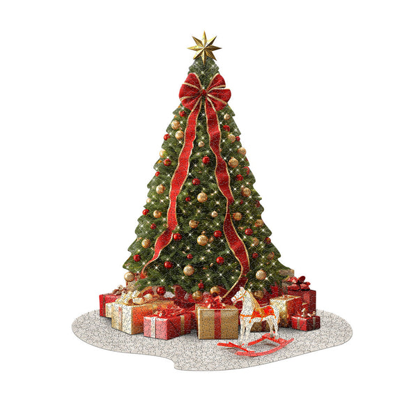 I am Christmas Tree 1000-piece Shaped Puzzle