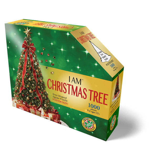 I am Christmas Tree 1000-piece Shaped Puzzle