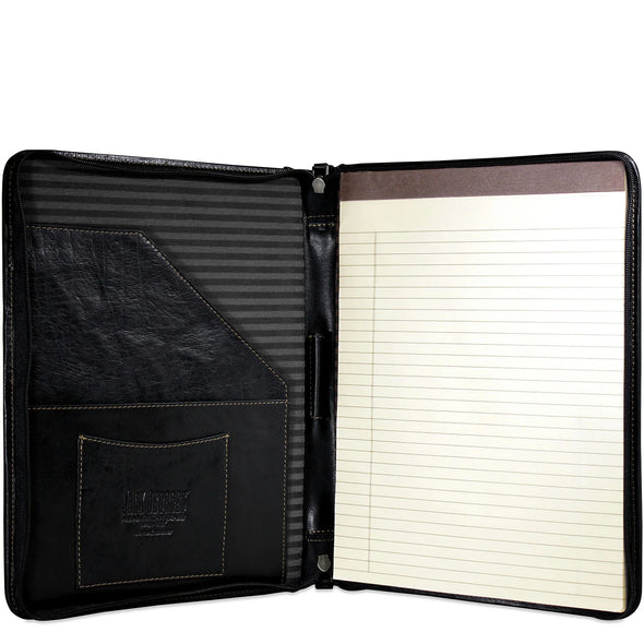 Voyager Zip Around Letter Pad-black