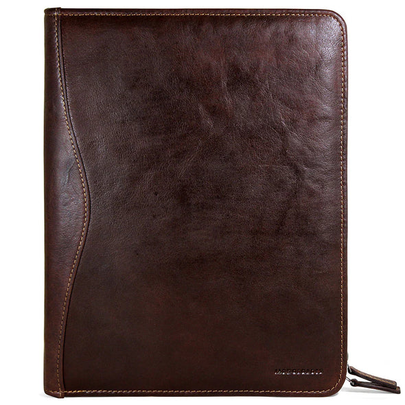 Voyager Zip Around Letter Pad-brown