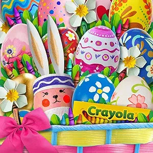 Crayola's Colorful Egg's Puzzle-500 pc