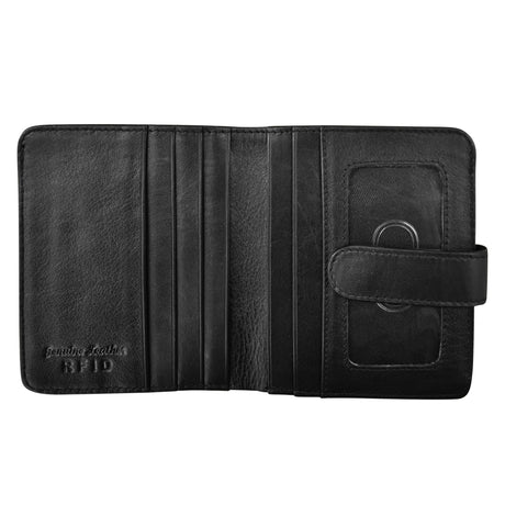 Bifold Snap Wallet RFID-black