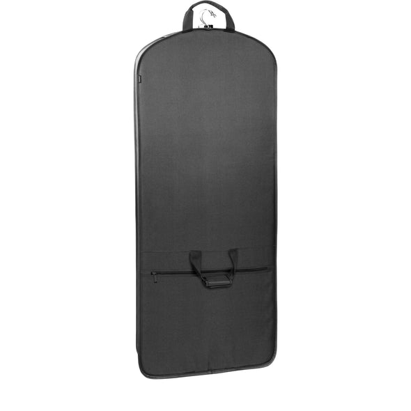 Tri-Fold Garment Bag with Pocket-black : 60"