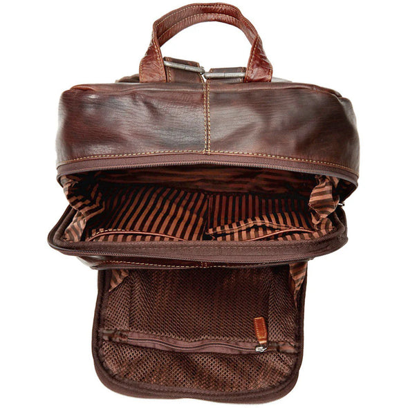 b iconic voyager laptop backpack Voyager Backpack-brown – Luggage Shop of Lubbock