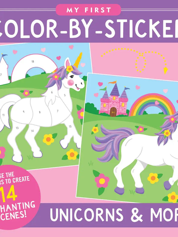My First Color-by-Sticker Book