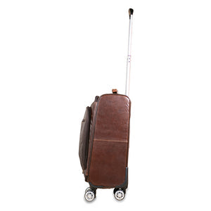 Voyager Leather 22” Wheeler - Brown
