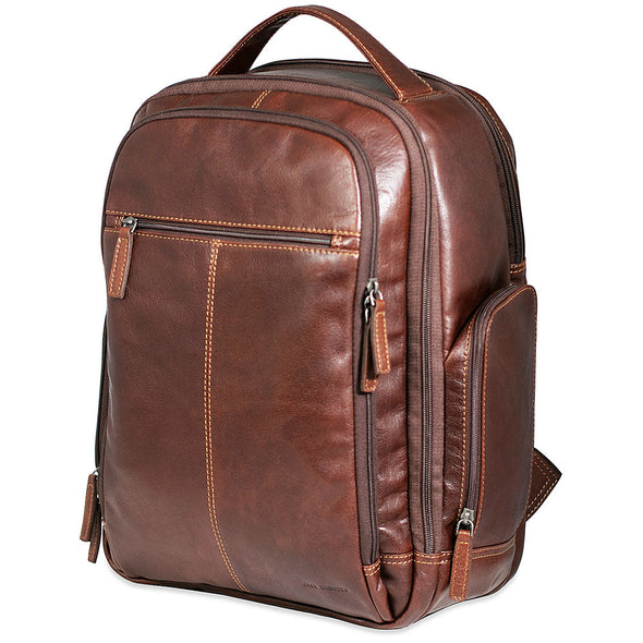 Voyager Mid-size Tech Backpack - Brown