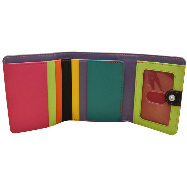 Small Leather Multi Color Trifold RFID Wallet – Luggage Shop of Lubbock