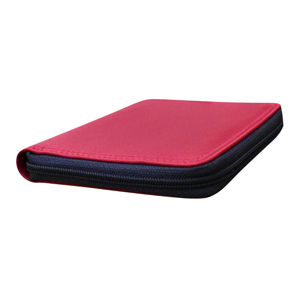 Small Leather Multi Color Zip RFID Wallet