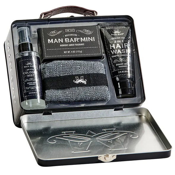 Man Bar Travel Tin Kit