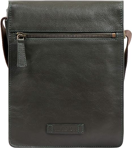 Aiden Leather Small Crossbody-olive