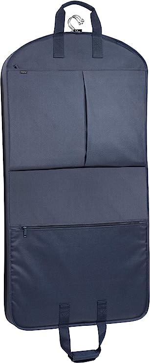 45" Deluxe Extra Capacity Travel Garment Bag with Two Accessory Pockets