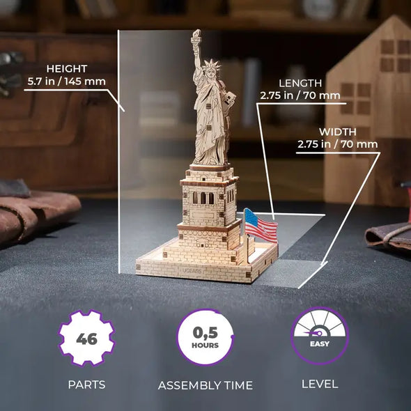 UGears Mini Model - Statue of Liberty