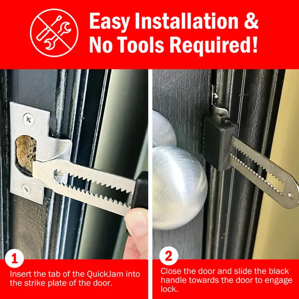 QuickJam Universal Portable Door Blocker