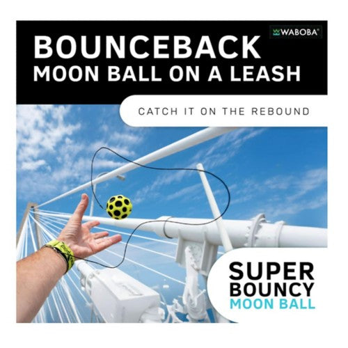 Waboba Bounceback - Moon Ball on a Leash