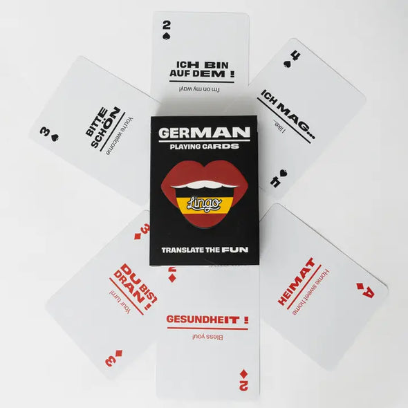 German Playing Cards in Wayfarer Travel Tin