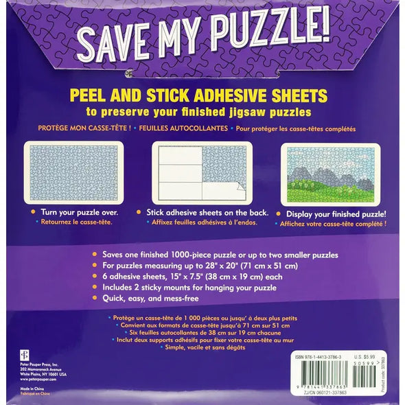 Save My Puzzle! Peel & Stick