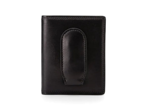 Dolce Front Pocket Wallet with Magnetic Money Clip-black