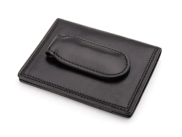 Dolce Front Pocket Wallet with Magnetic Money Clip-black