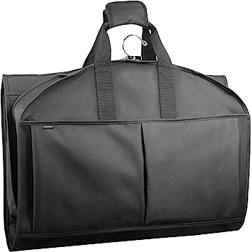 48" Deluxe Tri-fold Travel Garment Bag with Three Pockets
