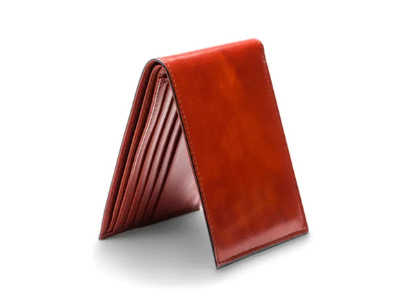 Old Leather Executive ID Wallet-Cognac