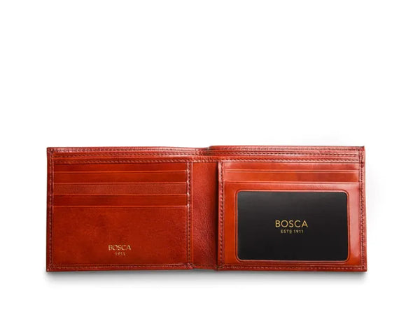 Old Leather Executive ID Wallet-Cognac