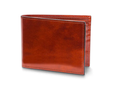 Old Leather Continental ID Wallet-Cognac