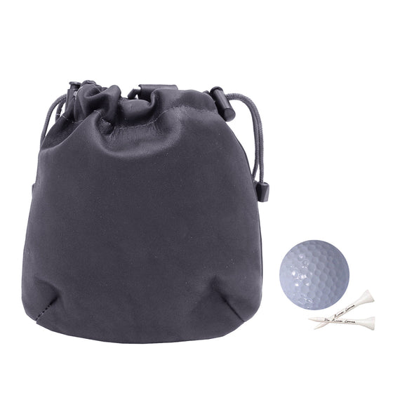 Leather Drawstring Pouch