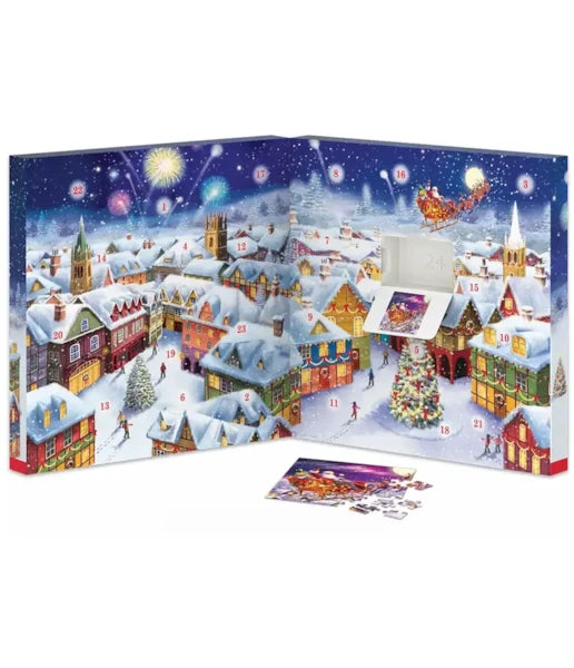 Book Style Advent Calendar Puzzle - Christmas Memories