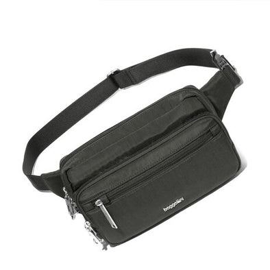 Securtex Anti-Theft Belt Bag - charcoal