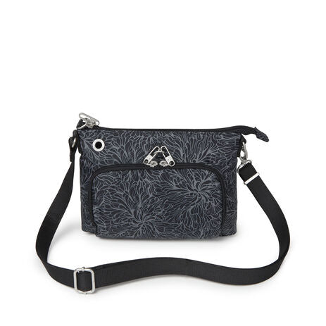 Anti-Theft Memento Crossbody-Midnight Blossom