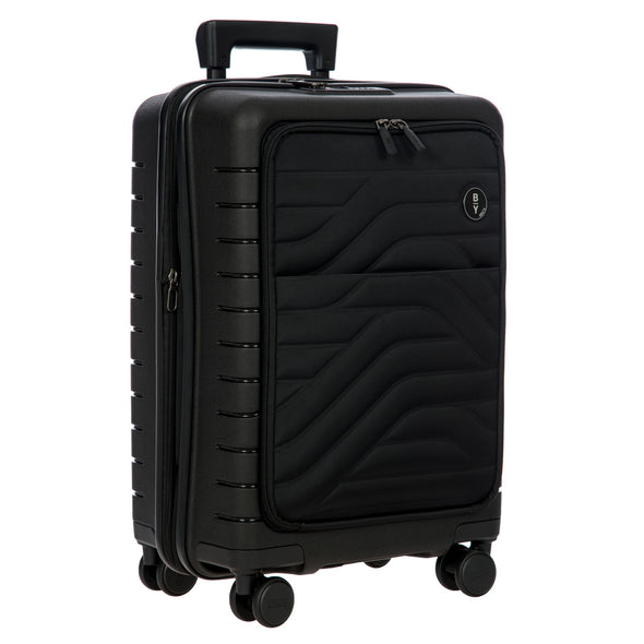 Ulisse Expandable Spinner with Pocket-black : 21"