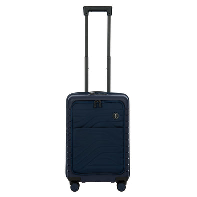 Ulisse Expandable Spinner with Pocket-ocean blue : 21"