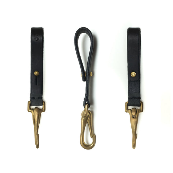 Bridle Leather Hook Key Chain