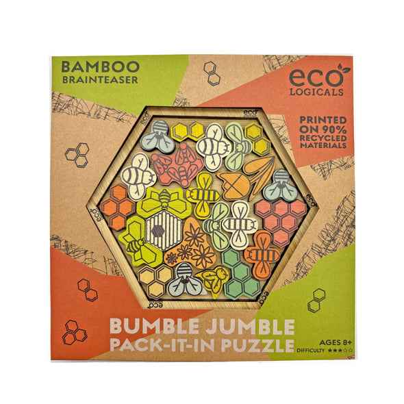 Eco Logicals Bumble Jumble Bamboo Puzzle