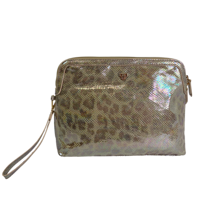 Getaway Litt Makeup Case - Glimmer Leopard