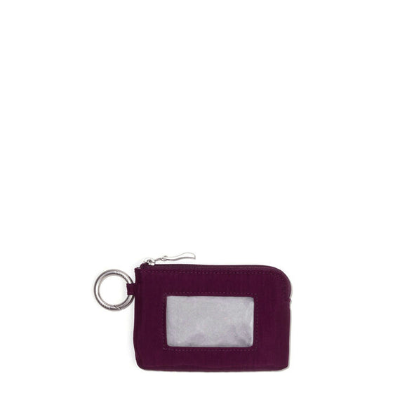 RFID Zip Card Case with Key Ring