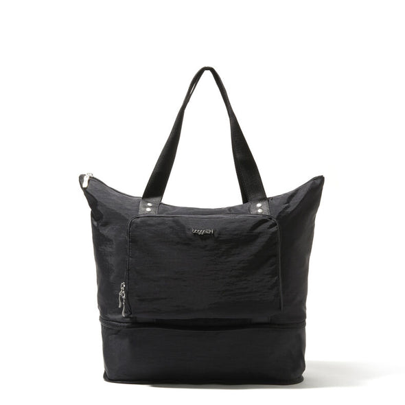 Carryall Expandable Packable Tote - black