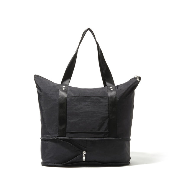 Carryall Expandable Packable Tote - black