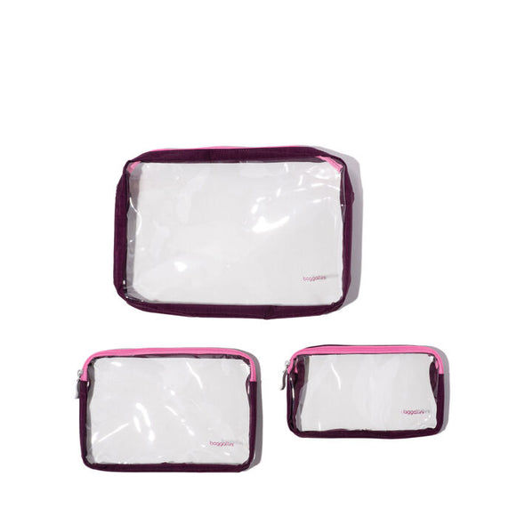 Clear Travel Pouches