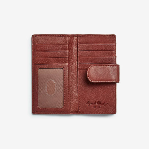 Cashmere RFID Small Card Case Wallet