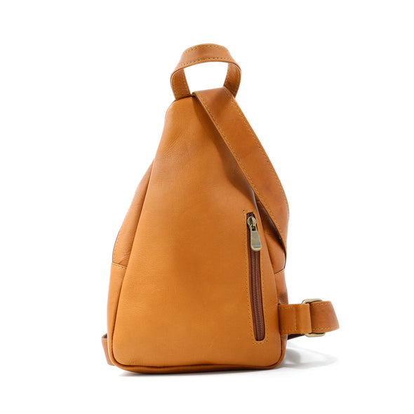 DayTrekr Crossbody Sling Bag - tan