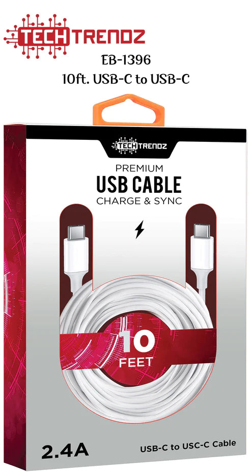10ft Premium Cable USB-C to USB-C