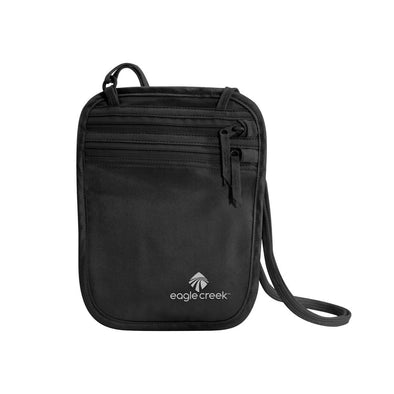 Silk Undercover Neck Wallet-black