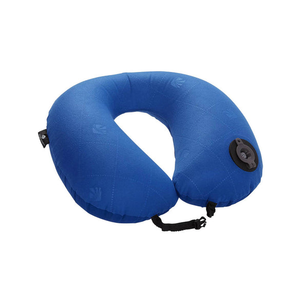 Exhale Inflatable Neck Pillow-Blue Sea