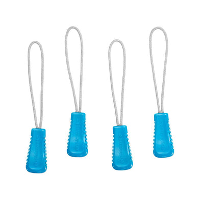 Reflective Zipper Pull Set-Brilliant Blue