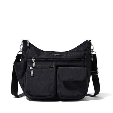 Modern Everywhere Bag-Black Cheetah Emboss